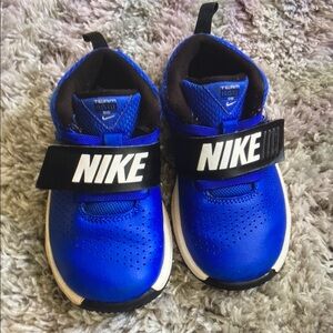 Nike Kids Blue Hook-and-Loop Rain & Snow Boots